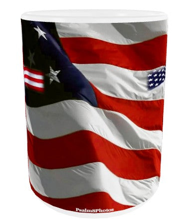 America Cross Coffee Cup CROSS AND COUNTRY