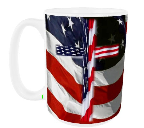 America Cross Coffee Cup CROSS AND COUNTRY