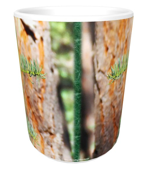 Cross Coffee Cup Natural Cross Pine Tree Duck Creek Utah